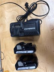 METABO COMBO SET (CR 36DA, WH 18DBFL2, DS 18DBFL2) w/ 2 Batteries & Charger